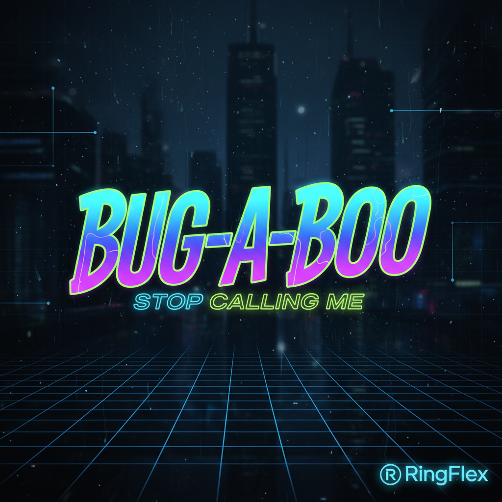Bug-A-Boo Text Only