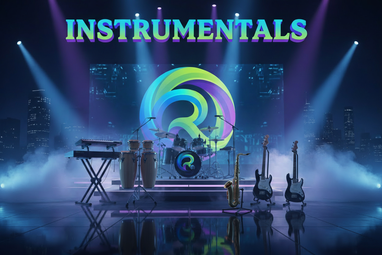 Instrumentals Hero Banner – Congas & Sax
