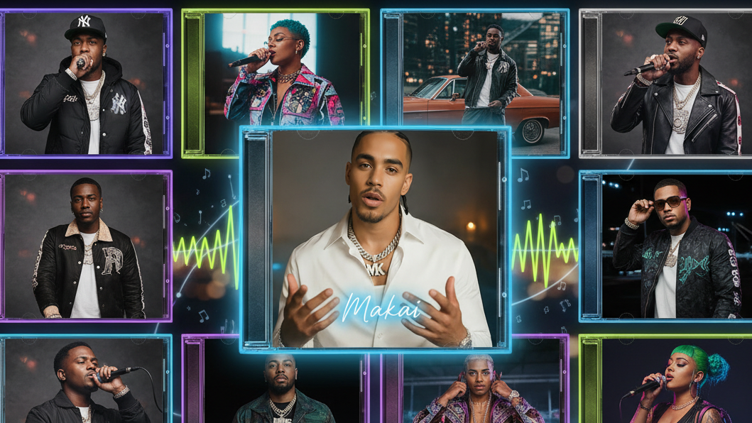 RingFlex Distribution Artist Collage